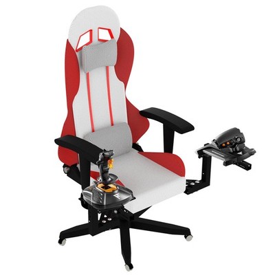 EG STARTS Games Joystick/Hotas Chair Mount Compatible for Thrustmaster A10C H...