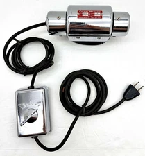 Vintage COLBERT MASSAGER Variable Speed Handheld Body Massager Chrome Rare USA