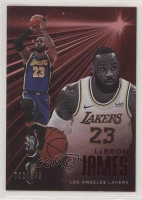 2020-21 Panini Chronicles Essentials Red 92/149 LeBron James #227 s3g