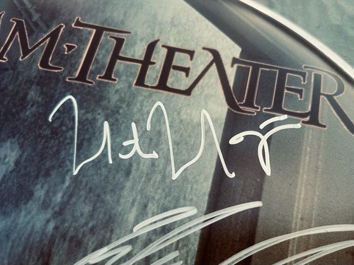 Dream Theater signiert x5 Distance Over Time 14" Schlagzeugkopf Petrucci Myung LaBrie - Bild 3 von 6