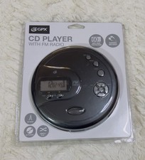 GPX Portable CD Player w FM Radio Earbuds included  Brand New