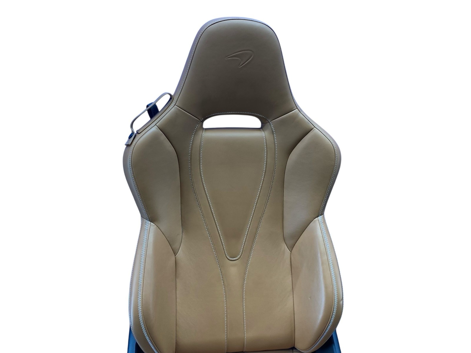 2018-2023 MCLAREN 720S FRONT LEFT RIGHT SEAT ASSEMBLY SET BEIGE LEATHER