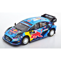 Ford Puma Wrc N.7 Rally Sweden 2023 Loubet/Gilsoul 1:18 Ixo Model Auto Rally -D-