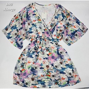 Robe Daniel Rainn DR2 Flottante Bleue - Taille Basse Manches Cloche - Taille S