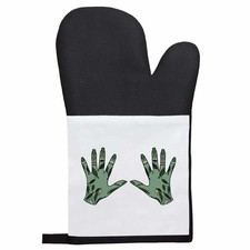 'Green Witch Palms' Oven Glove / Mitt (OG00065287)