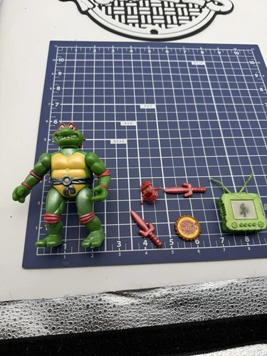 TMNT Teenage Mutant Ninja Turtles Toon Raph Raphael 1992 Loose Complete Vintage