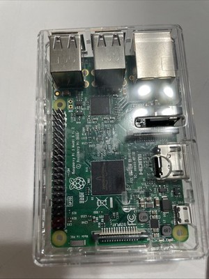 Raspberry Pi 3 Model B Quad Core BCM2837 64bit  Parts Only Used Not Tested 