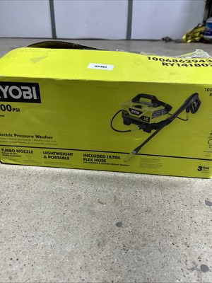 #ad Ryobi RY141802VNM Electric Pressure Washer Yellow Black Z859 $69.00