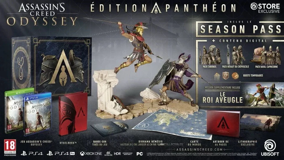 Assassin’s Creed Odyssey | Pantheon Edition Collectors Edition |No Game | Rare - Image 4 of 4