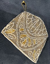 VTG 1930 s Small Hand Beaded Handmade Purse Made In Czechoslovakia