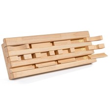 DIY Hangboard Rock Climbing, Wooden Climbing Hang Board as Training Fingerboa...