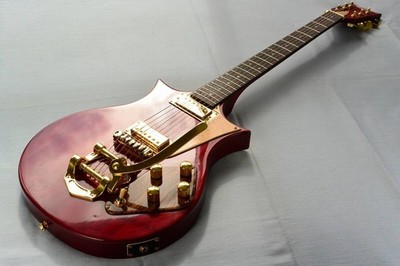 YAMAHA SX-60 Mod 1970s Vintage MIJ Mini-Humbucker Bigsby Birdseye