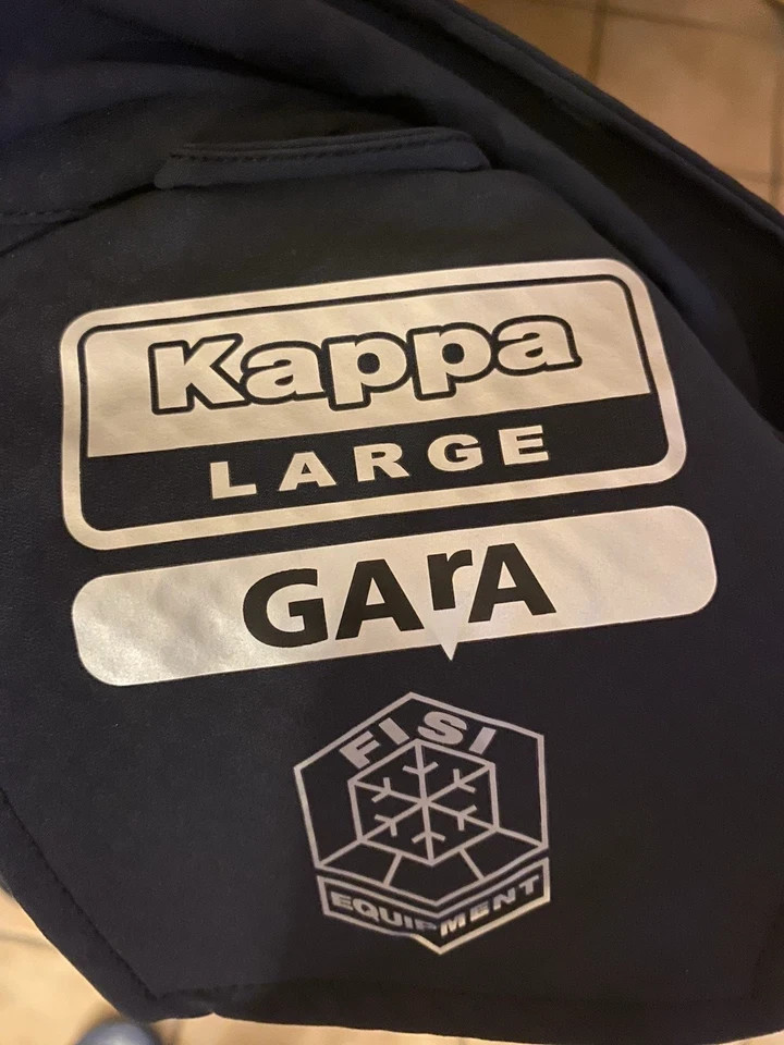 WINDSTOPPER tg L KAPPA FISI NAZIONALE SCI ITALIANA NUOVO AUDI FALCONERI foto 5