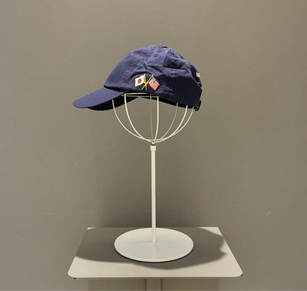 帽子 BEAMS x Polo Ralph Lauren Sport Cap Navy POLO RALPH LAUREN x BEAMS Navy Twill Sport Cap Special Order Japan
