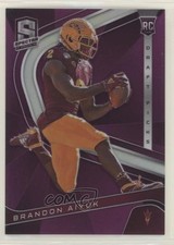2020 Panini Chronicles Draft Picks Spectra Purple Prizm 34/99 Brandon Aiyuk 0g4