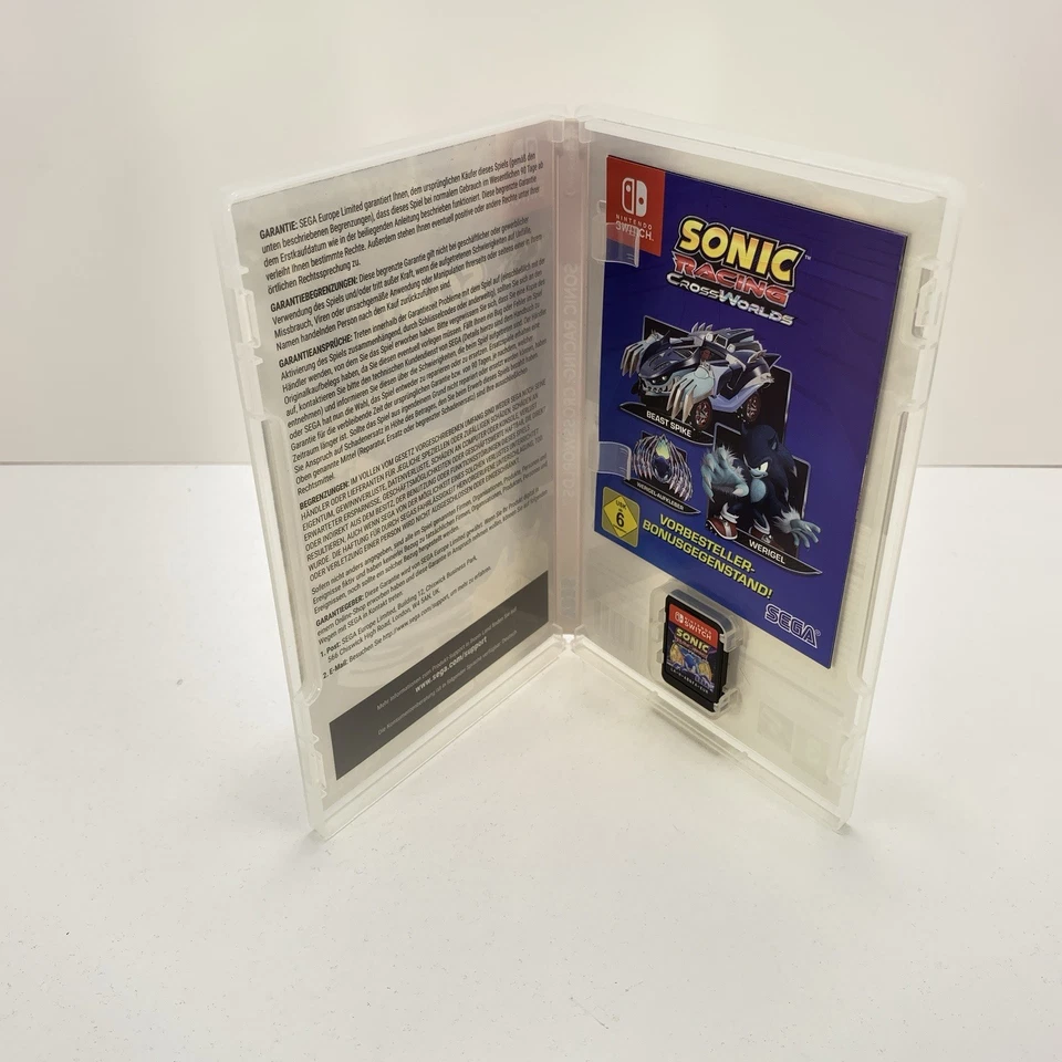 SONIC RACING CROSSWORLDS - NINTENDO SWITCH - LEGGERE DESCRIZIONE! - PAL VERSION, foto 4 di 5