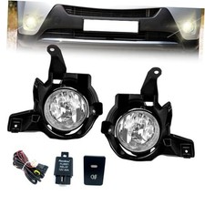 Fog Lights Compatible With 2013 2014 2015 RAV4 Front Bumper 13-15 RAV4 Halogen