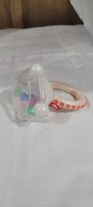 Fisher-Price Rock ‘n Rattle Teether Ring, Baby Rattle and Teething Toy