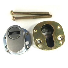 Hooply Cylinder Covers - For Multi Point Lock Security Steel Door, Escutcheons