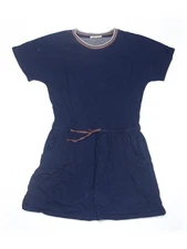 Monoprix Girls Blue Dress 12