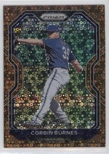 2021 Panini Prizm Tier II Bronze Donut Circle 32/40 Corbin Burnes #128 04cw