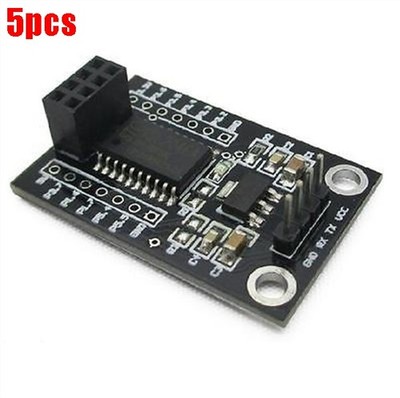 5Pcs 5V-3.3V Wireless STC15L204 Mcu AMS1117 Driver Board NRF24L01 Uart Interf cl