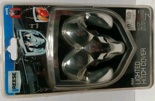 Reese Tow Power Dodge Ram Lighted Hitch Cover #86066 Brand New Factory Sealed - Imagen 2 de 8