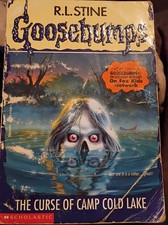Goosebumps The Curse of Camp Cold Lake R.L. Stine Scholastic 1997 1st print