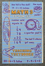 Teaching Textbooks Math 3 CD-ROM Set Discs 1-...