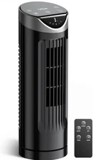 VCK Personal Tower Fan, 80° Oscillation,3 Speeds Cooling Fan w/Remote&Timer...C2