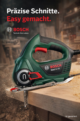 BOSCH EasyCut 50 NanoBlade Säge Stichsäge 500 W + Koffer #C