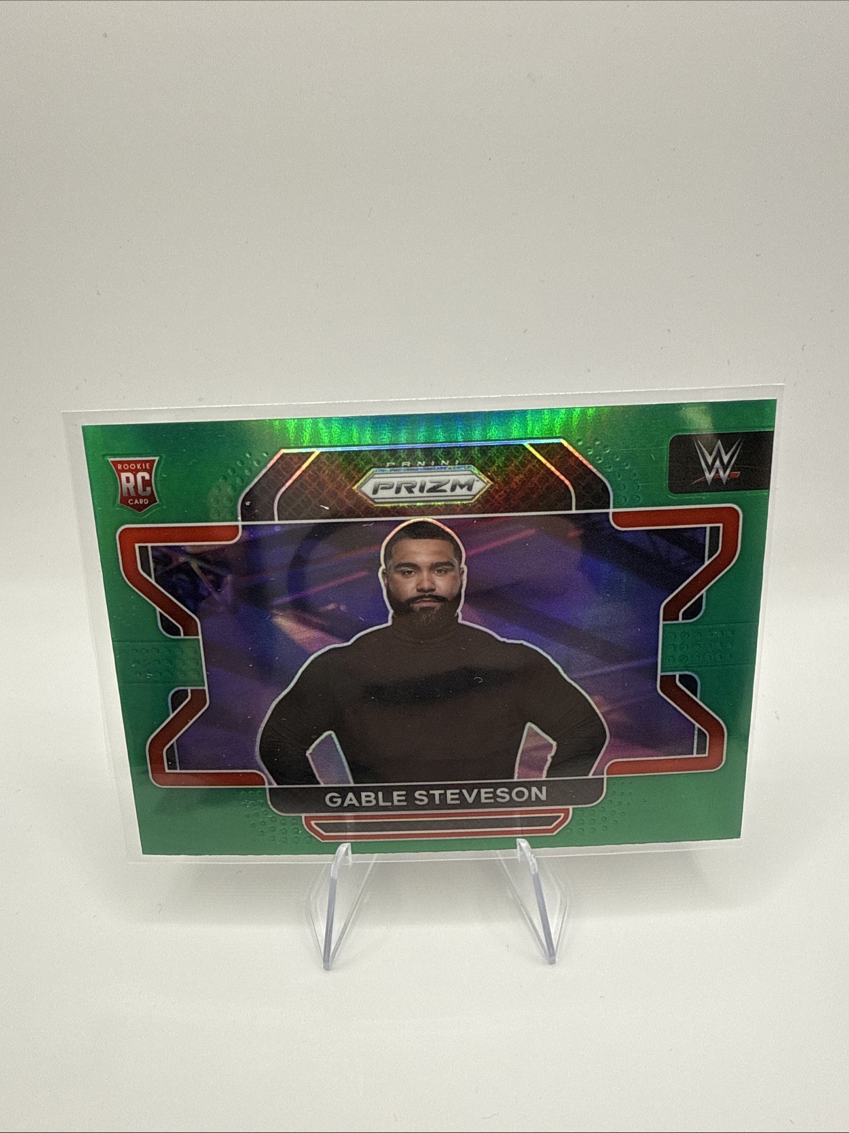 2022 Prizm WWE Gable Steveson Rookie RC Green Prizm #23