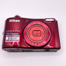 Nikon COOLPIX L28 20.1MP Digital Camera - Red for sale online | eBay