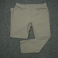 Lululemon Pants Mens 34x30 Green ABC Classic Fit 5 Pocket Warpstreme
