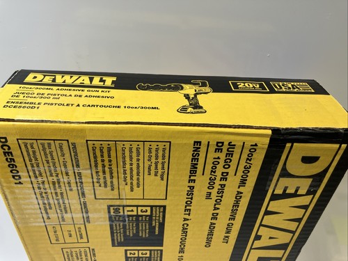 DEWALT DCE560D1 Adhesive Gun Kit 20V MAX Li-Ion Includes Charger & Battery - Picture 5 of 5