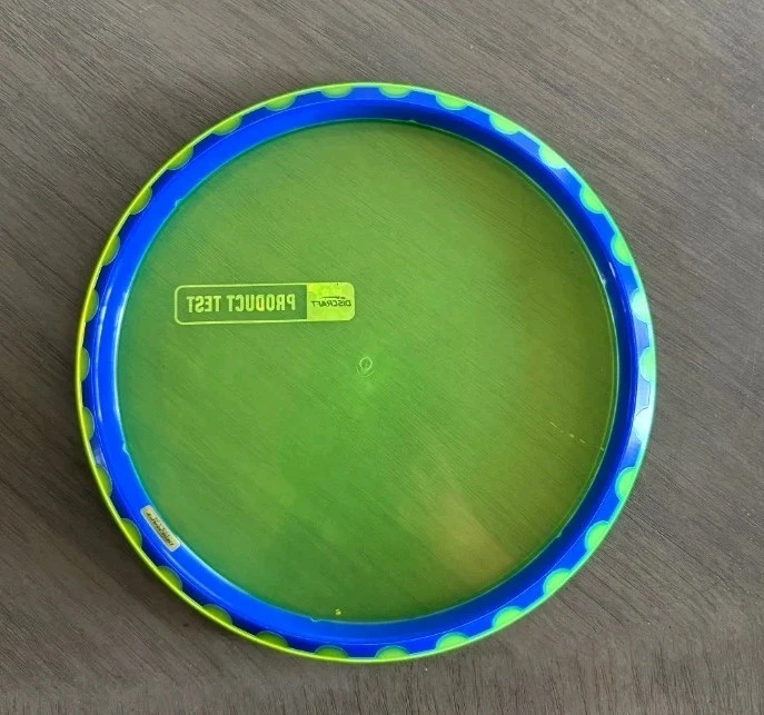 Discraft Product Test Fuzed Zone Saw USDGC Clear Green Blue Flower Stamp 1 of 5 - Image 2 of 3
