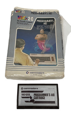 Vintage Commodore VIC-1212 Programmer s Aid Cartridge VIC-20 In Box Jap