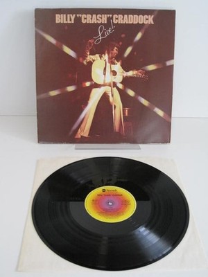 LP  Billy ''Crash'' Craddock:  LIVE  (1977 Ariola Germany)