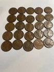 Roll 1925 S Lincoln Wheat Cents Penny in Good or Better Condition 50 Coins