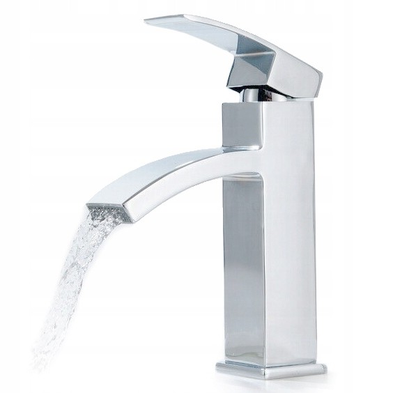 KüChenarmatur Bad Wasserhahn Einhebelmischer Mischbatterie Waschbecken Armatur-image