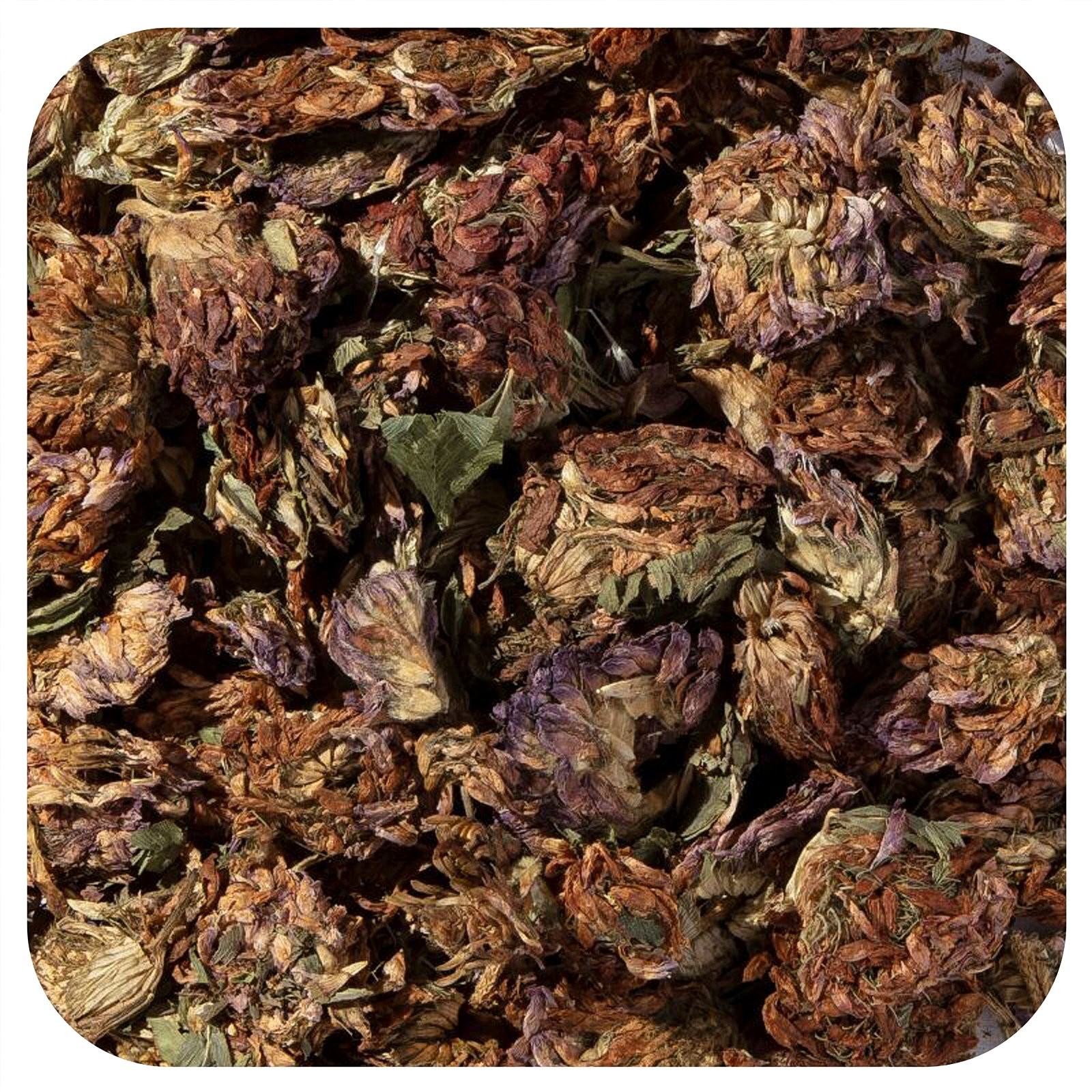 Органический цветок красного клевера, 1 фунт (453,6 г)