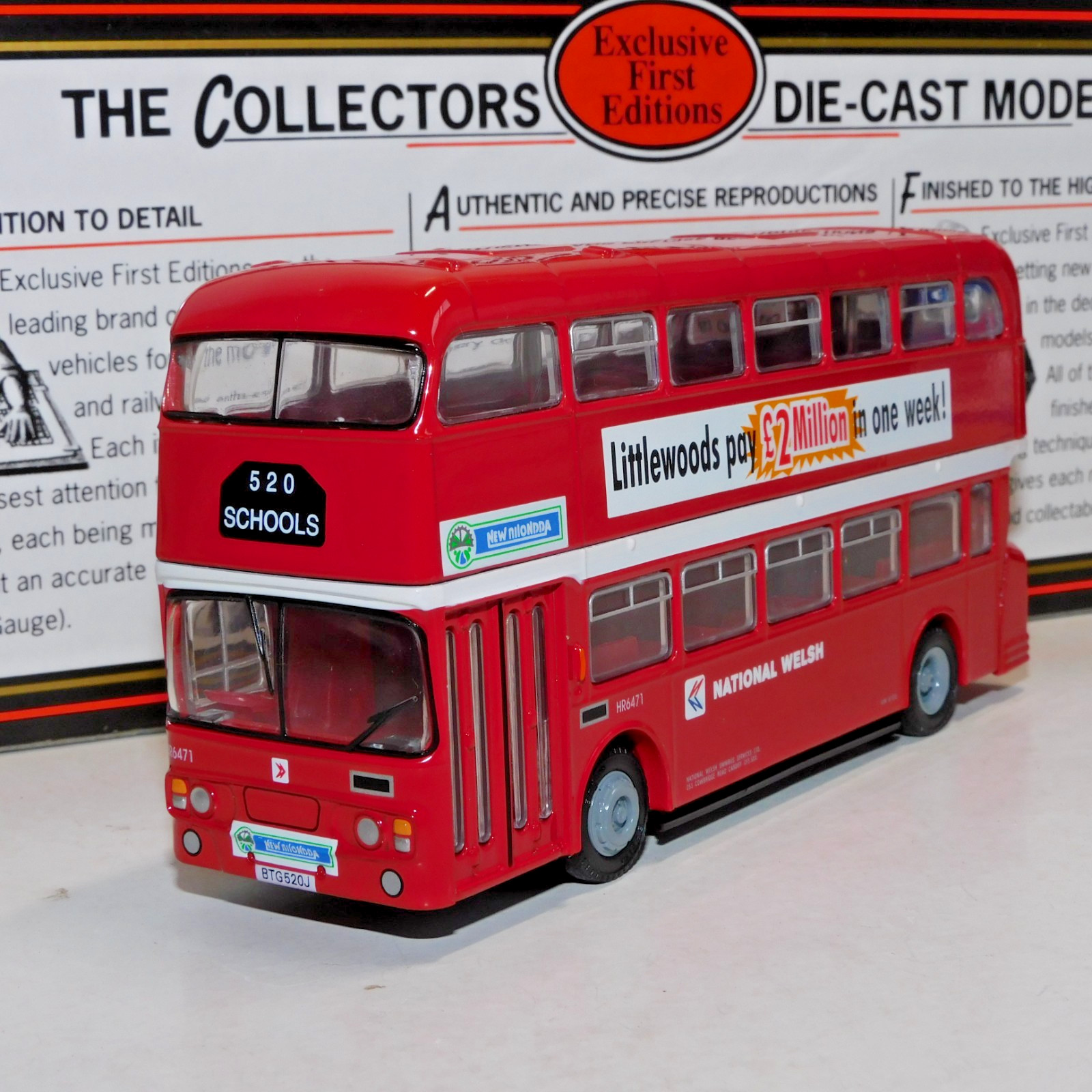 EFE ALEXANDER ATLANTEAN NATIONAL WELSH NBC ROUTE 520 SCHOOLS 1/76 28101