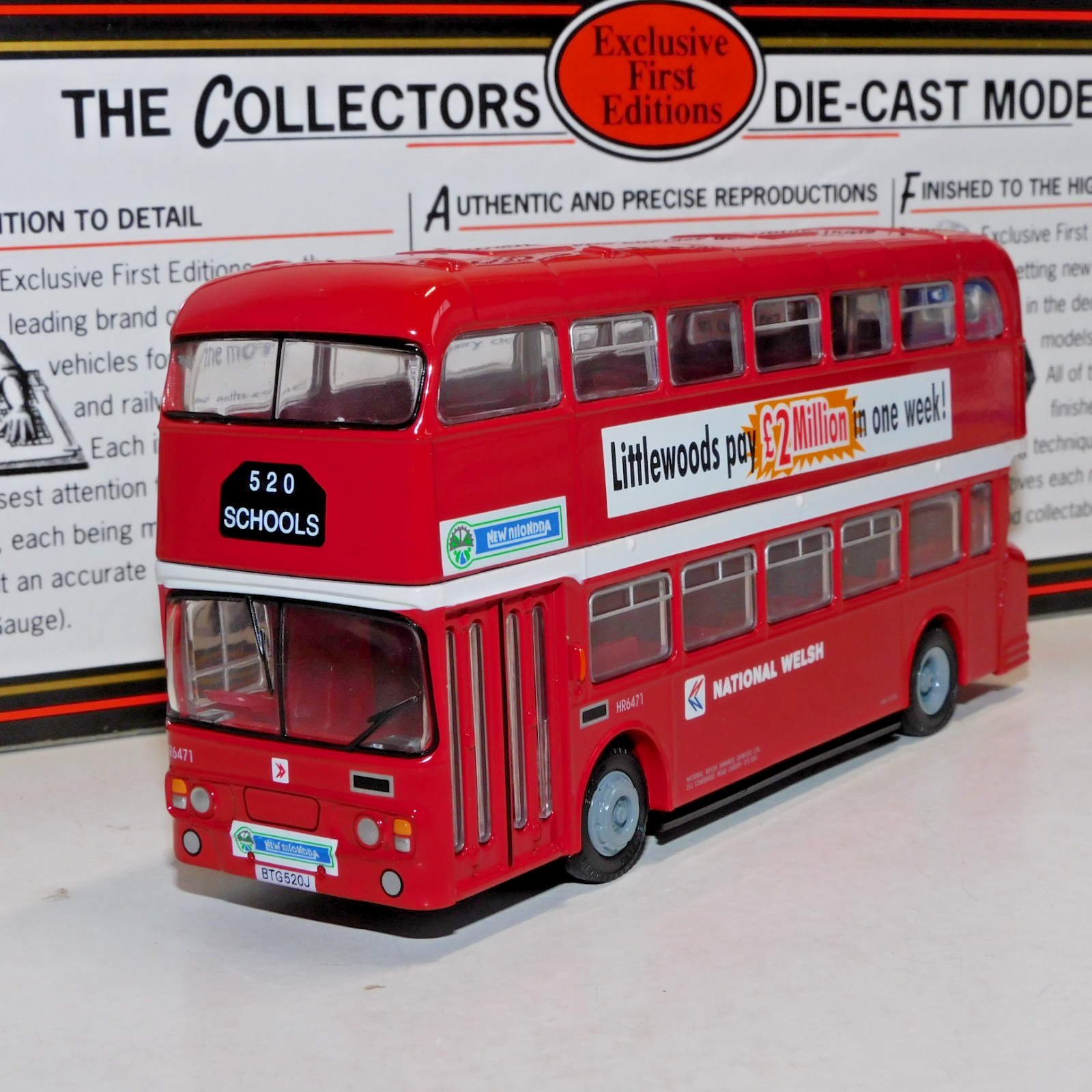 EFE ALEXANDER ATLANTEAN NATIONAL WELSH NBC ROUTE 520 SCHOOLS 1/76 28101
