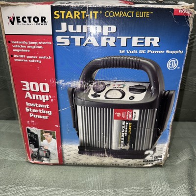 Vector Start-It 300 Amp Jump Starter 12 Volt DC Power Supply New In Box