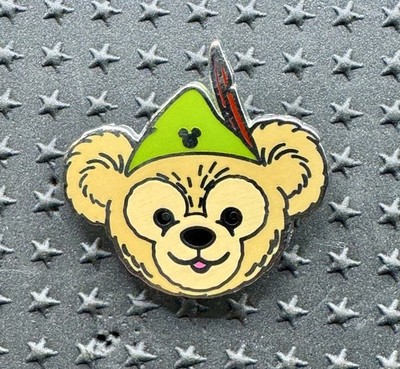 Disney Pin Hidden Mickey Series Duffy's Hats Peter Pan Pin.