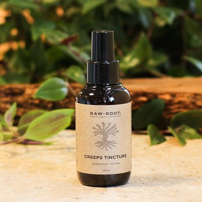 Rohe Wurzeln - Dreadlocks Kopfläusebehandlung - Kriechtiertinktur (100 ml)
