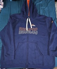 FANATICS DENVER BRONCOS PRO LINE HOODED SWEATSHIRT HOODIE NFL XLARGE XL