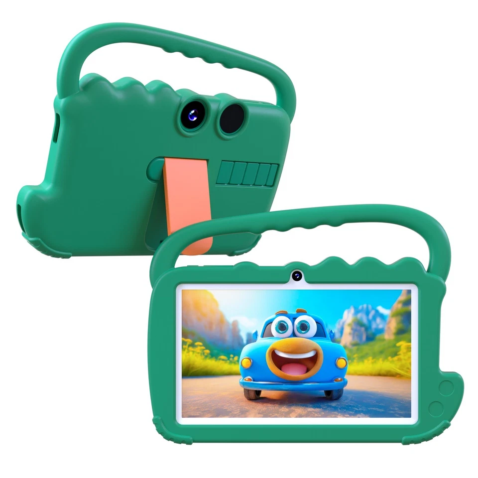 7 Inch 4GB 32GB Animal Design Kids Educational Learning Android Tablet - Image 2 of 4