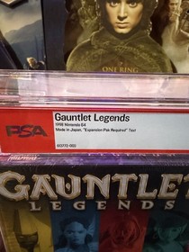 Brand New Sealed PSA 9.8 A++ Graded Nintendo 64 N64 Gauntlet Legends NOT CGC VGA
