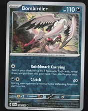 Bombirdier 138/198 Reverse Holo Pokemon SV01: Scarlet & Violet Base Set NM